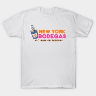 NYC Runs On Bodegas T-Shirt